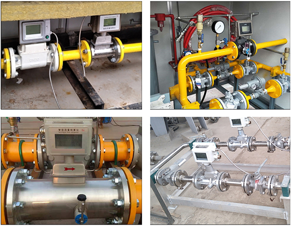 沼氣渦輪流量計現(xiàn)場安裝使用圖