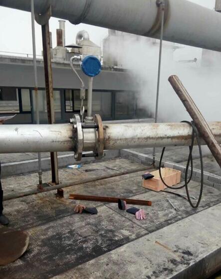 鍋爐蒸汽流量計(jì)現(xiàn)場安裝使用圖