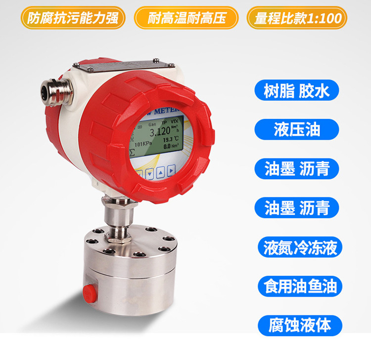 液體圓齒輪流量計產(chǎn)品圖