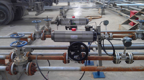 壓縮機(jī)空氣流量計現(xiàn)場安裝使用圖