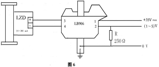 高精度金屬管轉(zhuǎn)子流量計(jì)本安防爆型接線圖